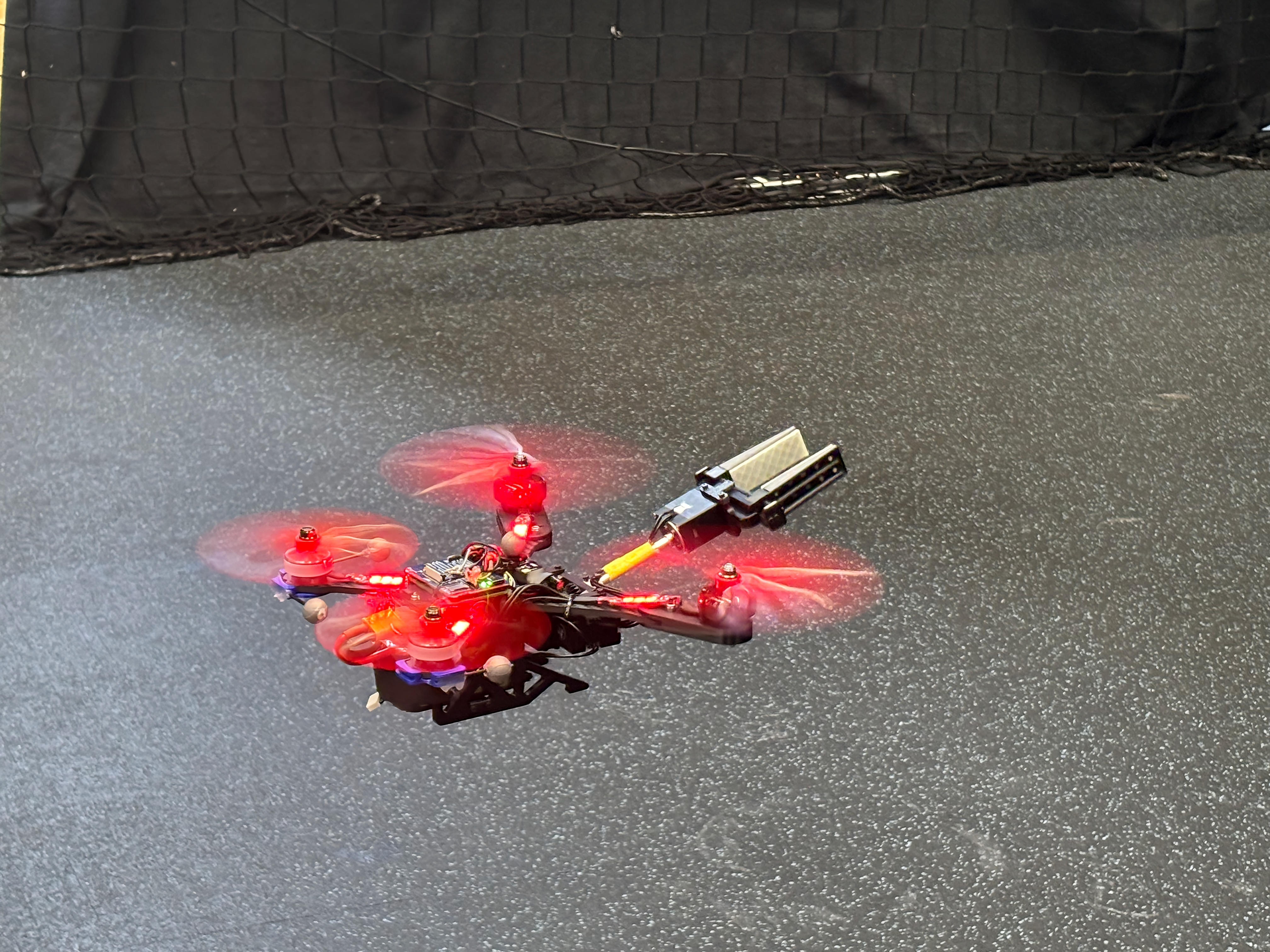 Whole-body control of an aerial manipulator with reinforcement learning